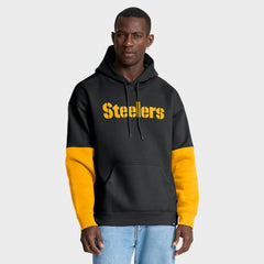 Pittsburgh Steelers Helmet Pullover Hoodie Black