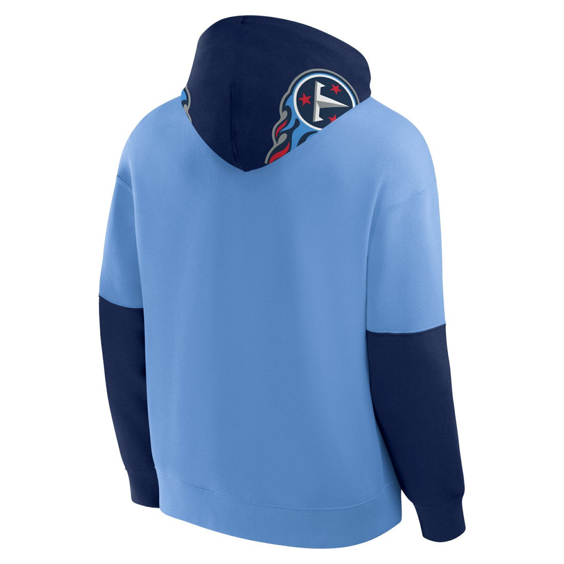 Tennessee Titans Helmet Pullover Hoodie Light Blue