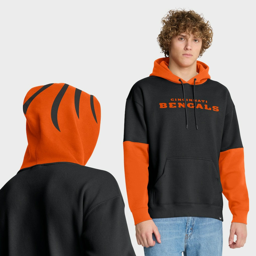 Cincinnati Bengals Helmet Pullover Hoodie Black