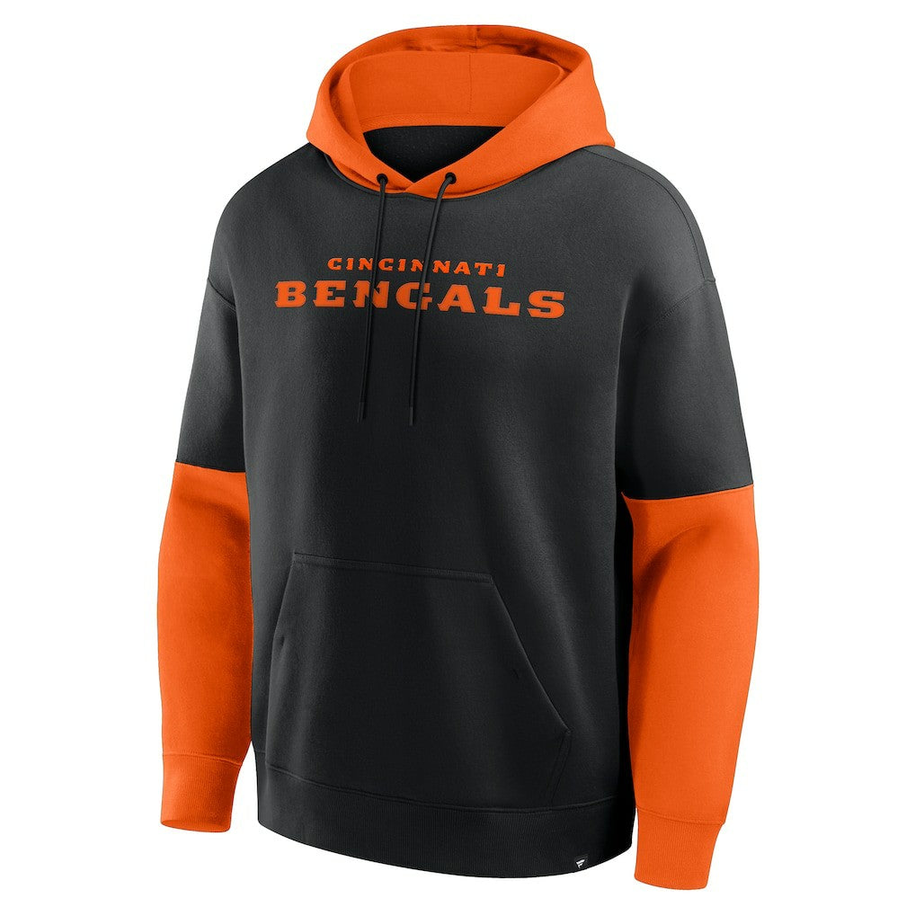 Cincinnati Bengals Helmet Pullover Hoodie Black