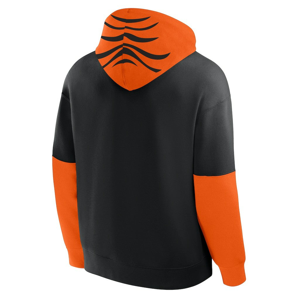 Cincinnati Bengals Helmet Pullover Hoodie Black