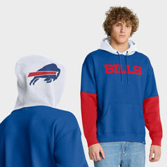 Buffalo Bills Helmet Pullover Hoodie Royal