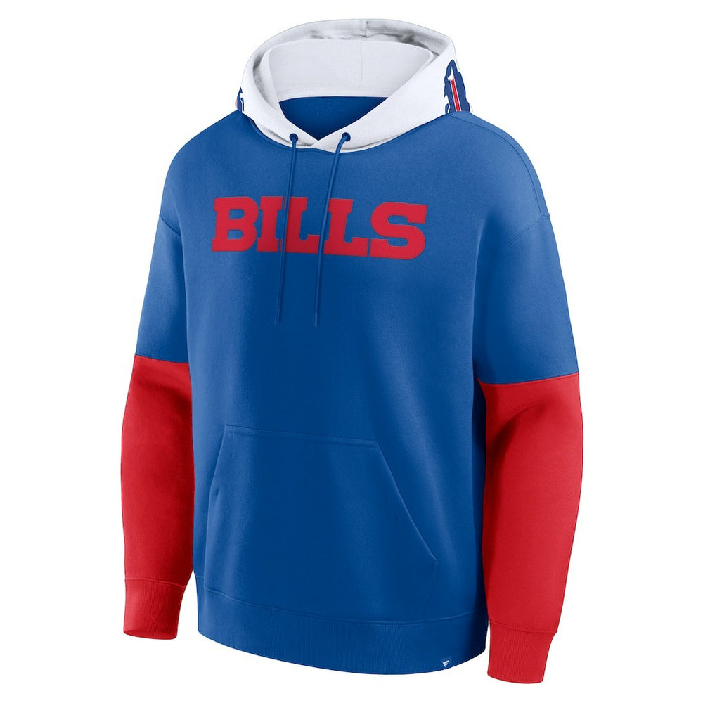 Buffalo Bills Helmet Pullover Hoodie Royal