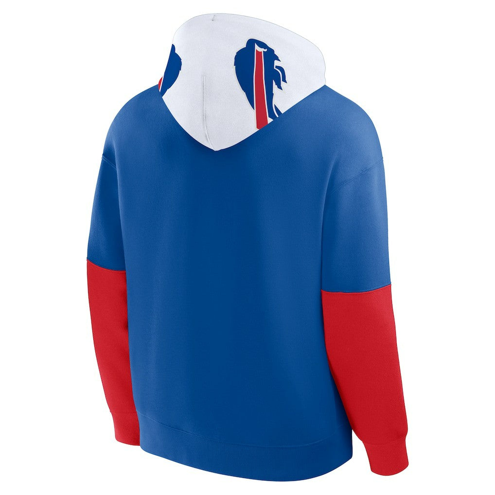Buffalo Bills Helmet Pullover Hoodie Royal