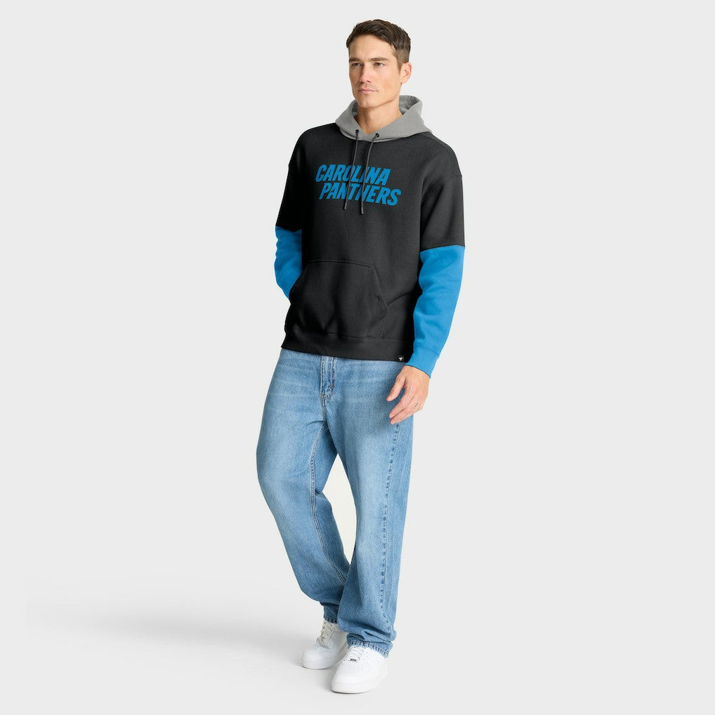 Carolina Panthers Helmet Pullover Hoodie Black