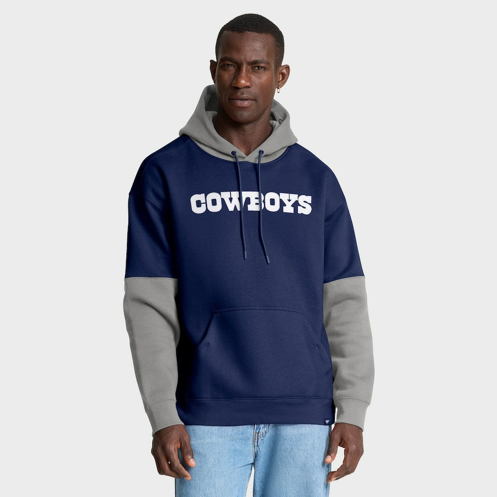 Dallas Cowboys Helmet Pullover Hoodie Navy