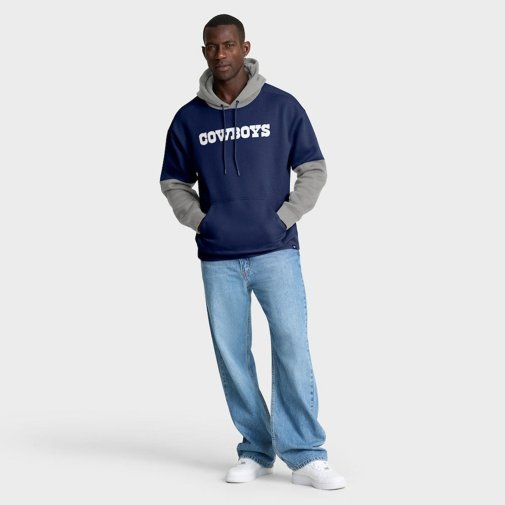 Dallas Cowboys Helmet Pullover Hoodie Navy