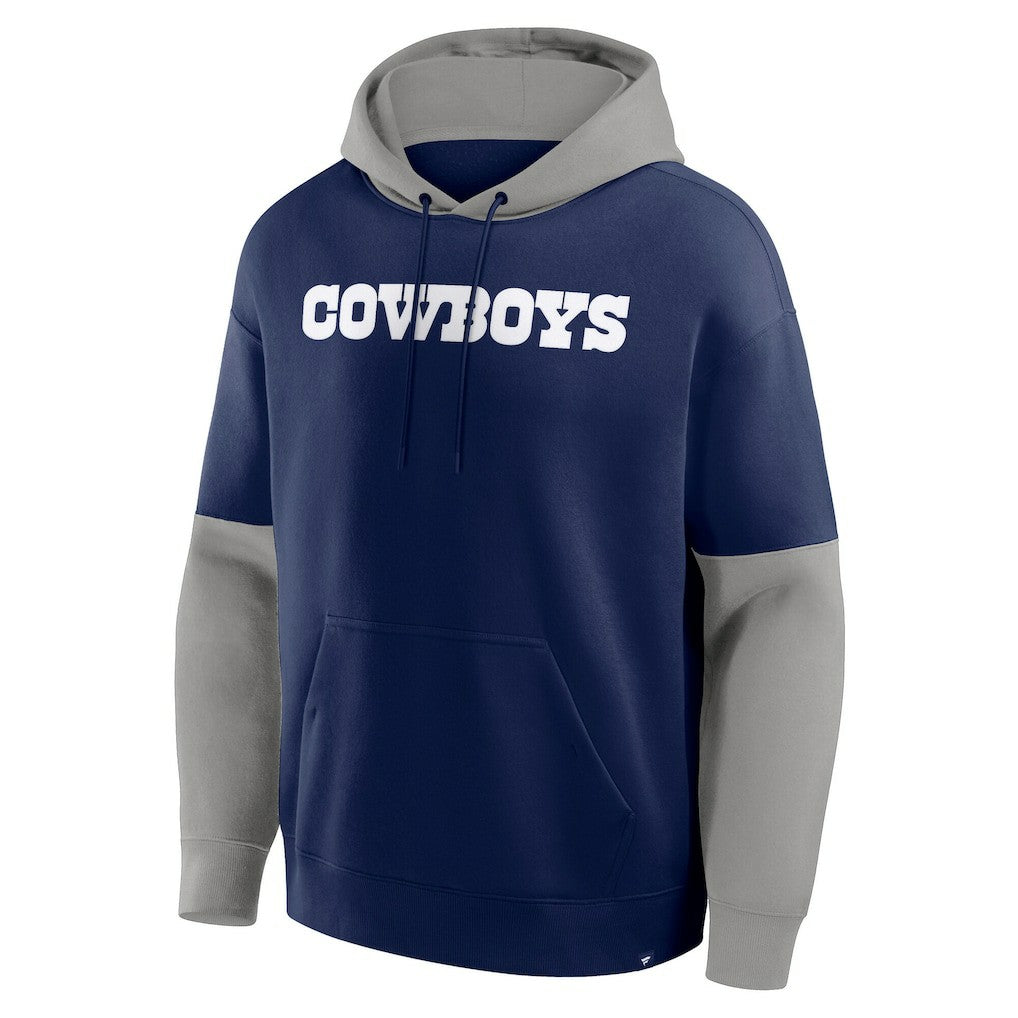 Dallas Cowboys Helmet Pullover Hoodie Navy