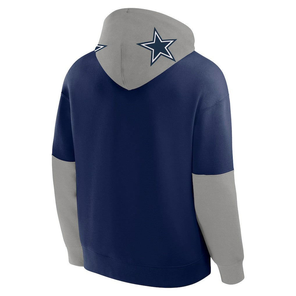 Dallas Cowboys Helmet Pullover Hoodie Navy