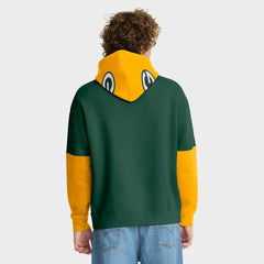 Green Bay Packers Helmet Pullover Hoodie Green