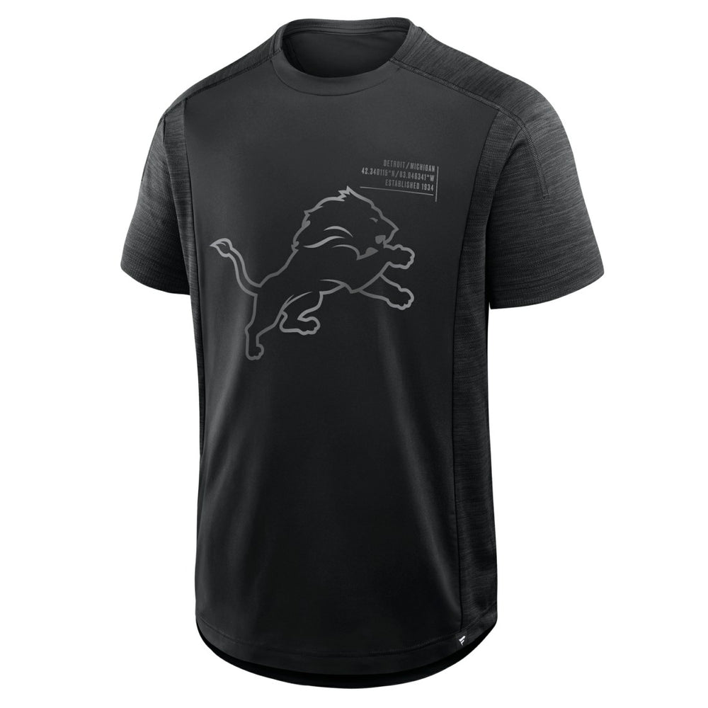 Detroit Lions Deceptive Juke T-Shirt Black