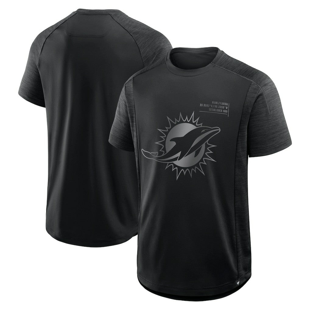 Miami Dolphins Deceptive Juke T-Shirt Black
