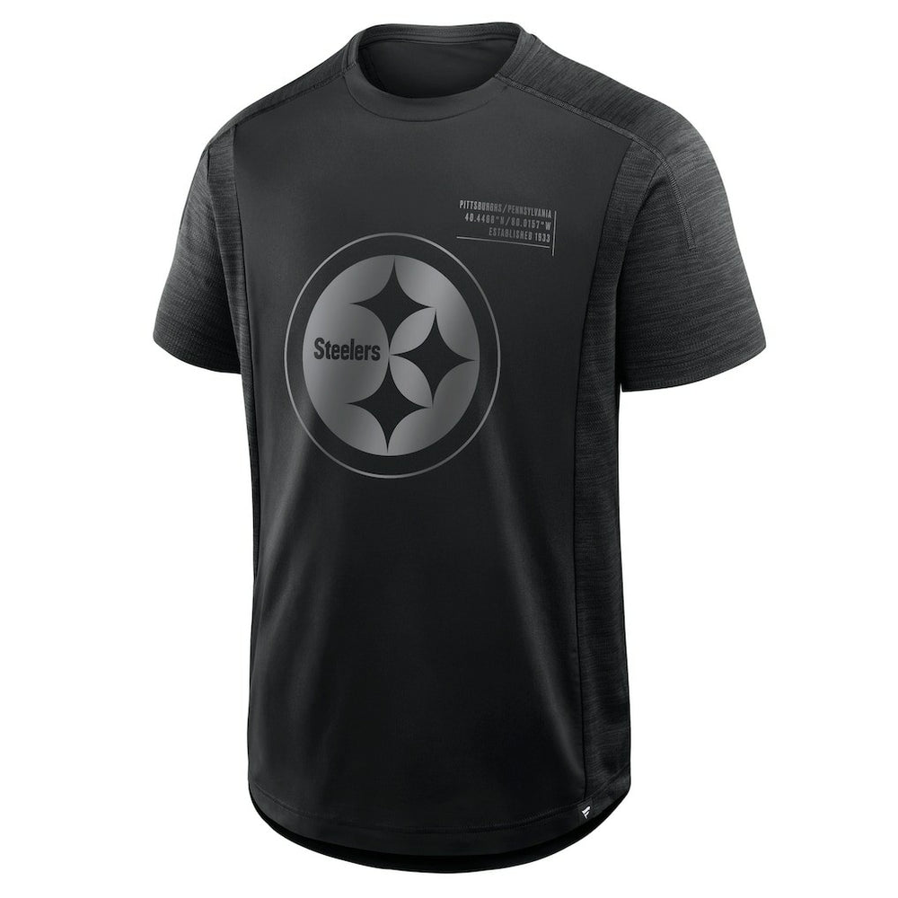 Pittsburgh Steelers Deceptive Juke T-Shirt Black