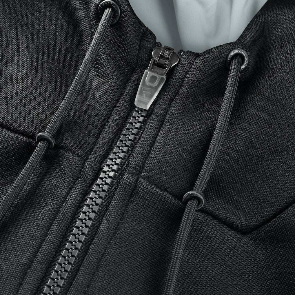 Las Vegas Raiders Checkdown Pass Full-Zip Hoodie Black