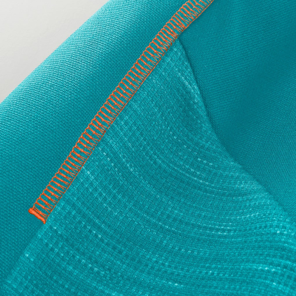Miami Dolphins Checkdown Pass Full-Zip Hoodie Aqua