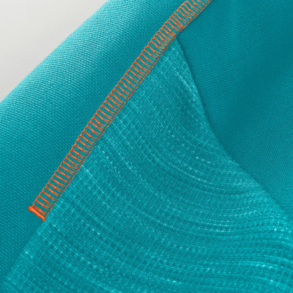 Miami Dolphins Checkdown Pass Full-Zip Hoodie Aqua