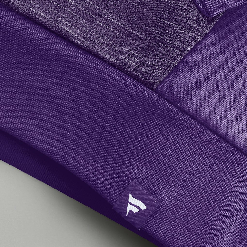 Minnesota Vikings Checkdown Pass Full-Zip Hoodie Purple