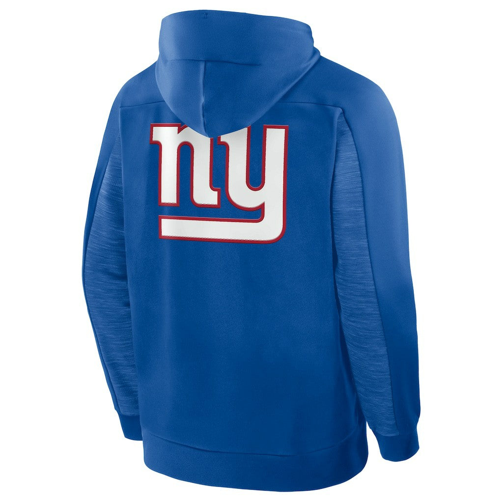 New York Giants Checkdown Pass Full-Zip Hoodie Royal