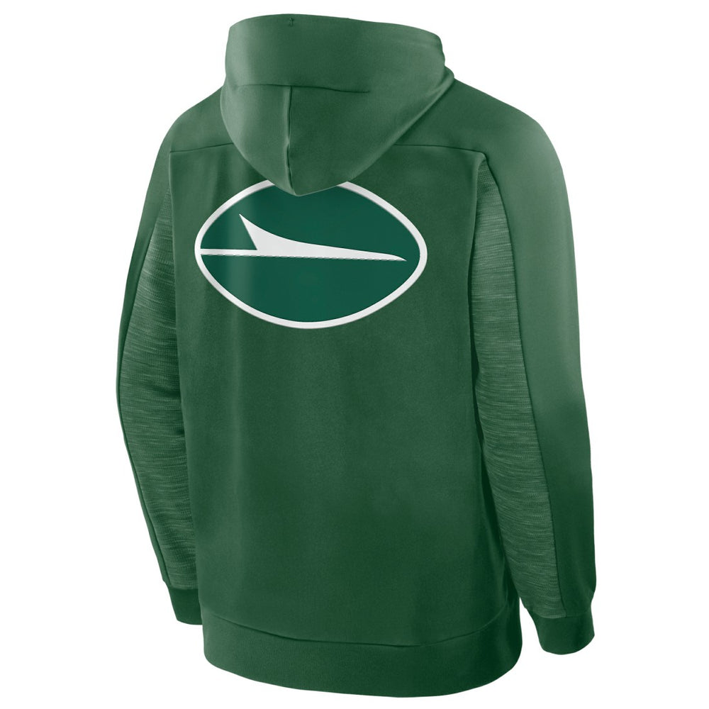 New York Jets Checkdown Pass Full-Zip Hoodie Green