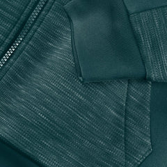 Philadelphia Eagles Checkdown Pass Full-Zip Hoodie Midnight Green