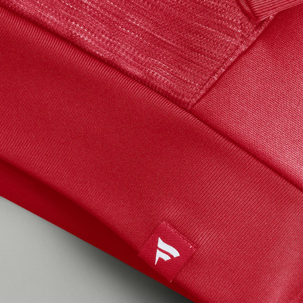 San Francisco 49ers Checkdown Pass Full-Zip Hoodie Scarlet