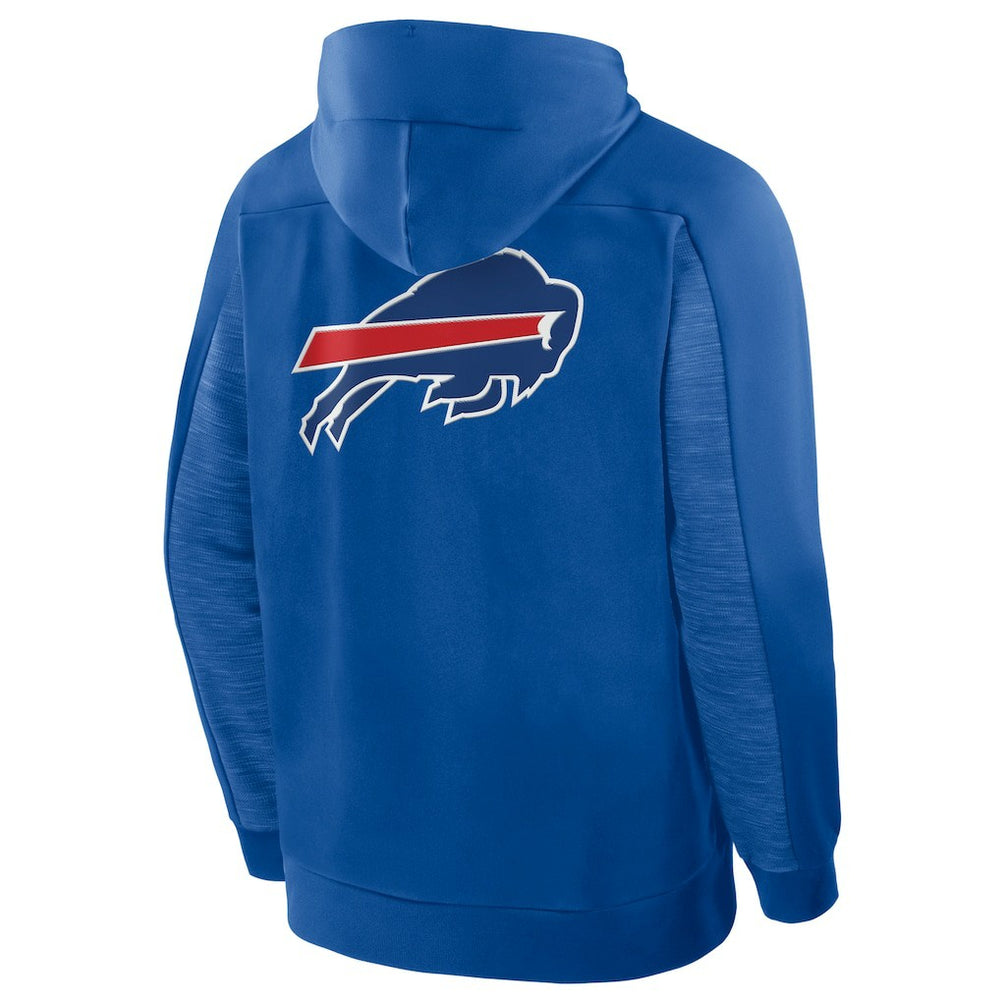 Buffalo Bills Checkdown Pass Full-Zip Hoodie Royal