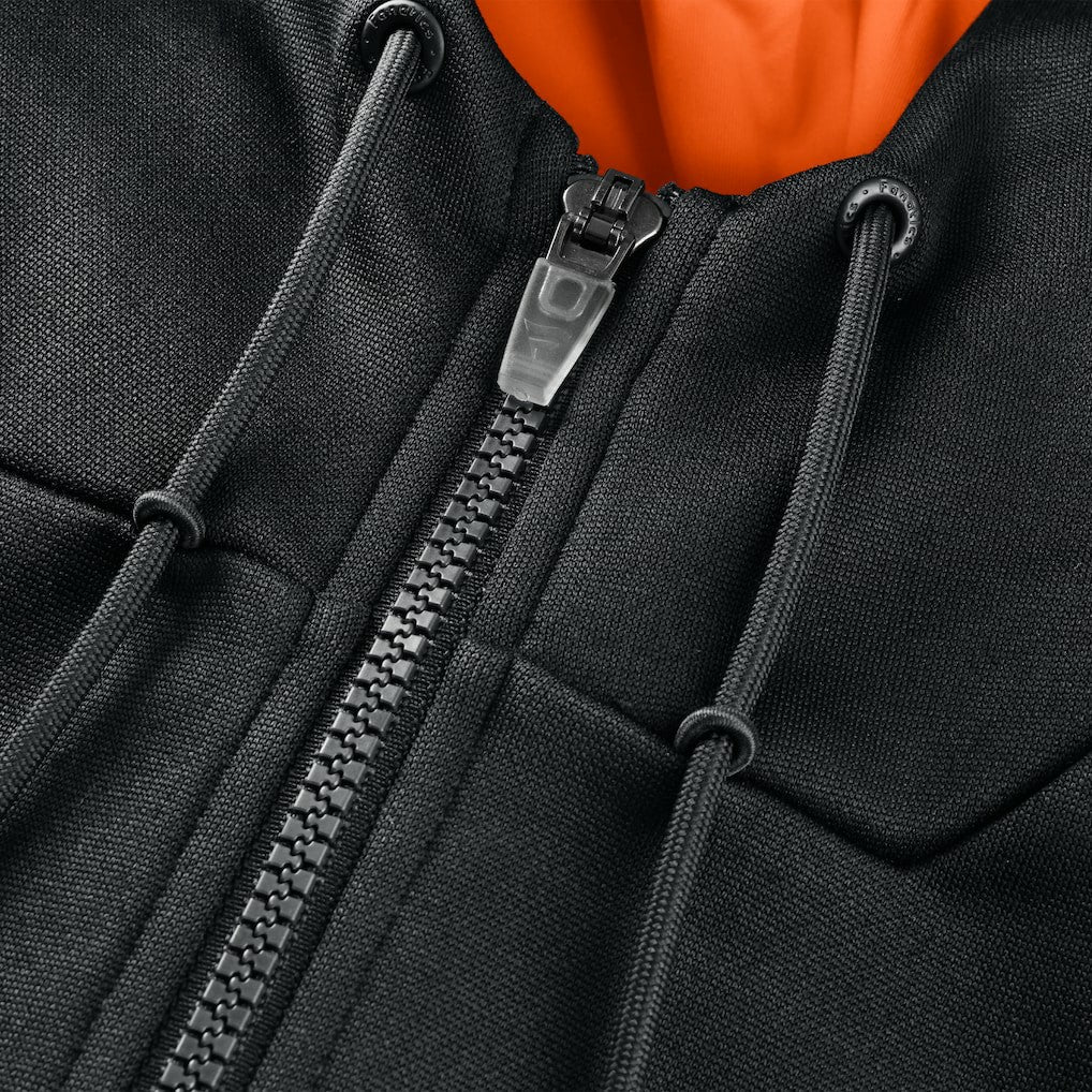 Cincinnati Bengals Checkdown Pass Full-Zip Hoodie Black