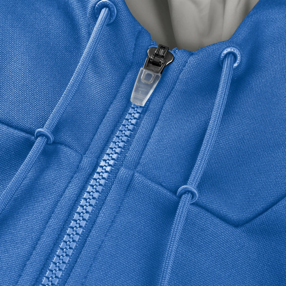 Detroit Lions Checkdown Pass Full-Zip Hoodie Blue