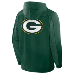 Green Bay Packers Checkdown Pass Full-Zip Hoodie Green