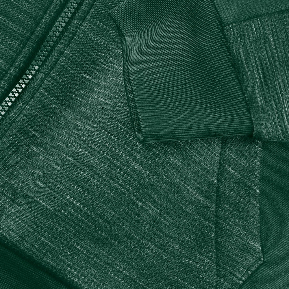 Green Bay Packers Checkdown Pass Full-Zip Hoodie Green