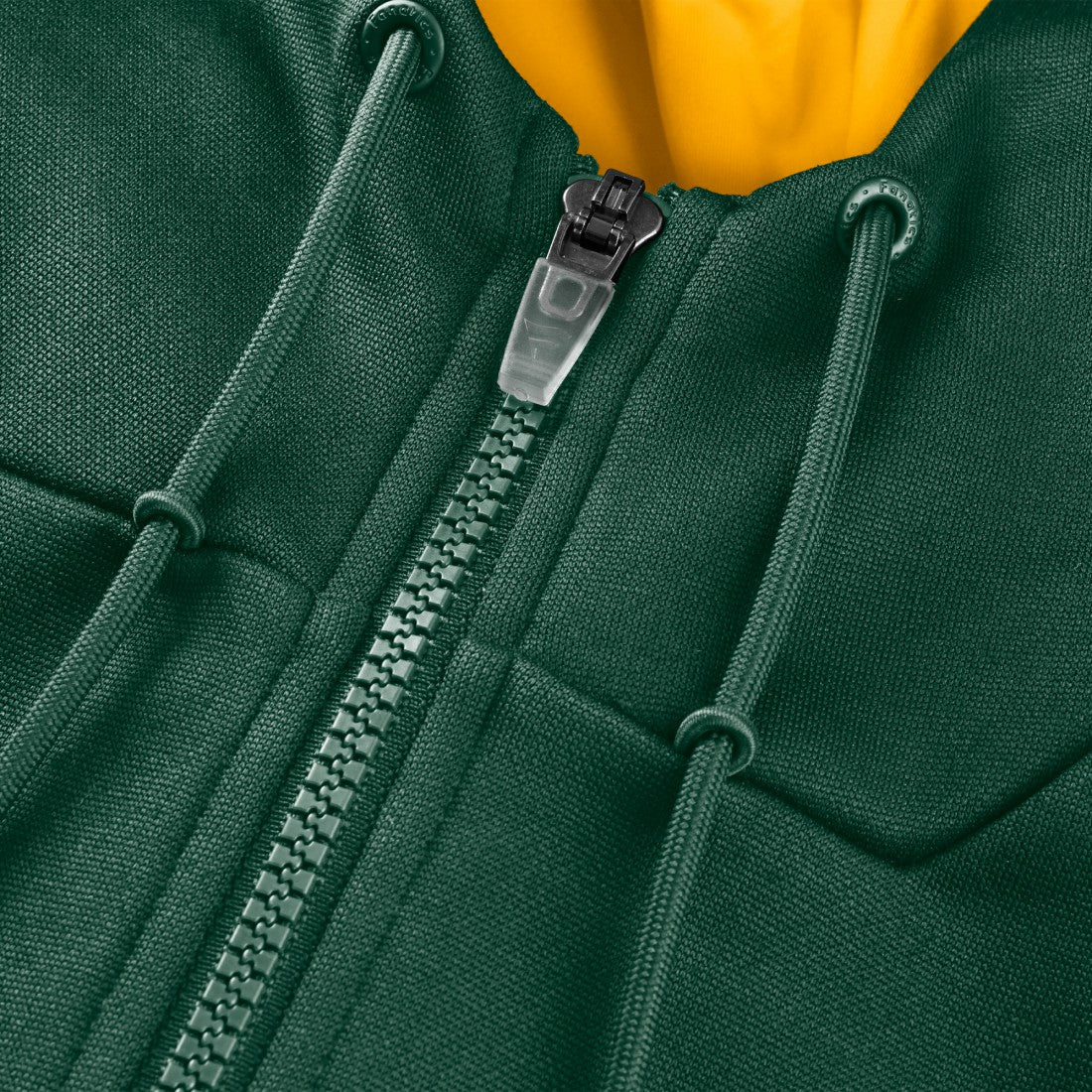 Green Bay Packers Checkdown Pass Full-Zip Hoodie Green