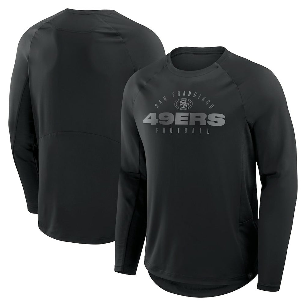 San Francisco 49ers Coverage Scheme Long Sleeve T-Shirt Black