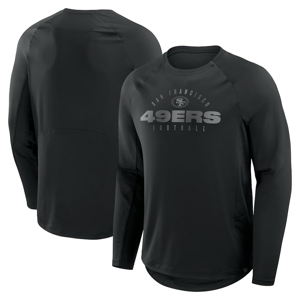 San Francisco 49ers Coverage Scheme Long Sleeve T-Shirt Black