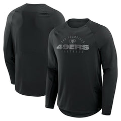 San Francisco 49ers Coverage Scheme Long Sleeve T-Shirt Black