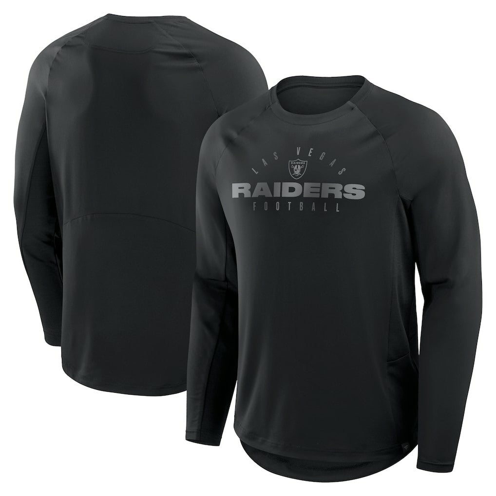 Las Vegas Raiders Coverage Scheme Long Sleeve T-Shirt Black