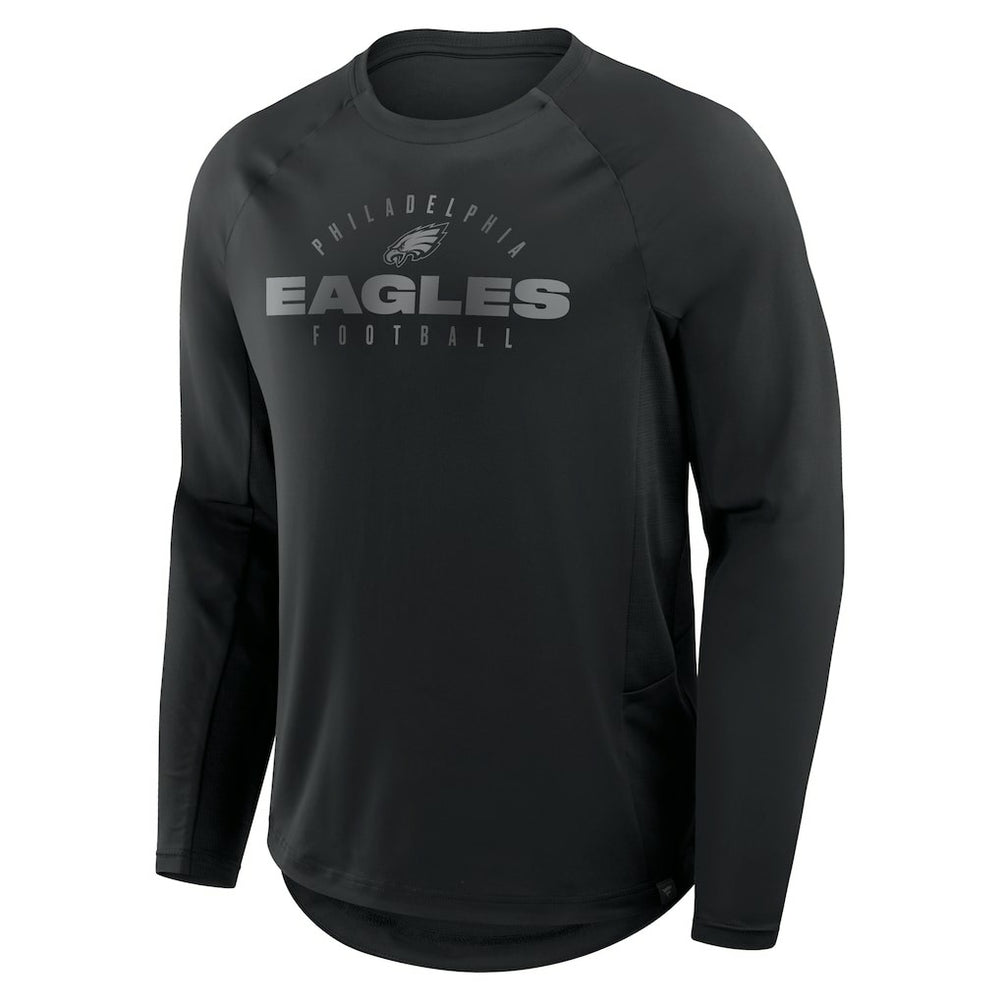 Philadelphia Eagles Coverage Scheme Long Sleeve T-Shirt Black