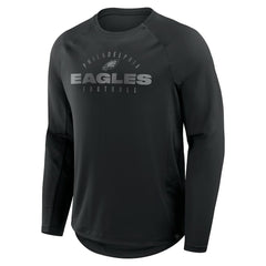 Philadelphia Eagles Coverage Scheme Long Sleeve T-Shirt Black