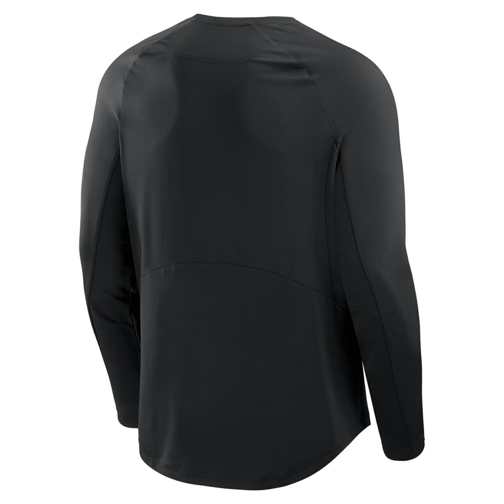 Denver Broncos Coverage Scheme Long Sleeve T-Shirt Black
