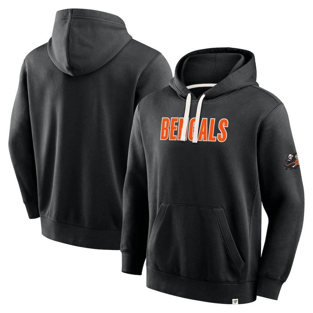Cincinnati Bengals New Horizons Heritage Pullover Hoodie Black