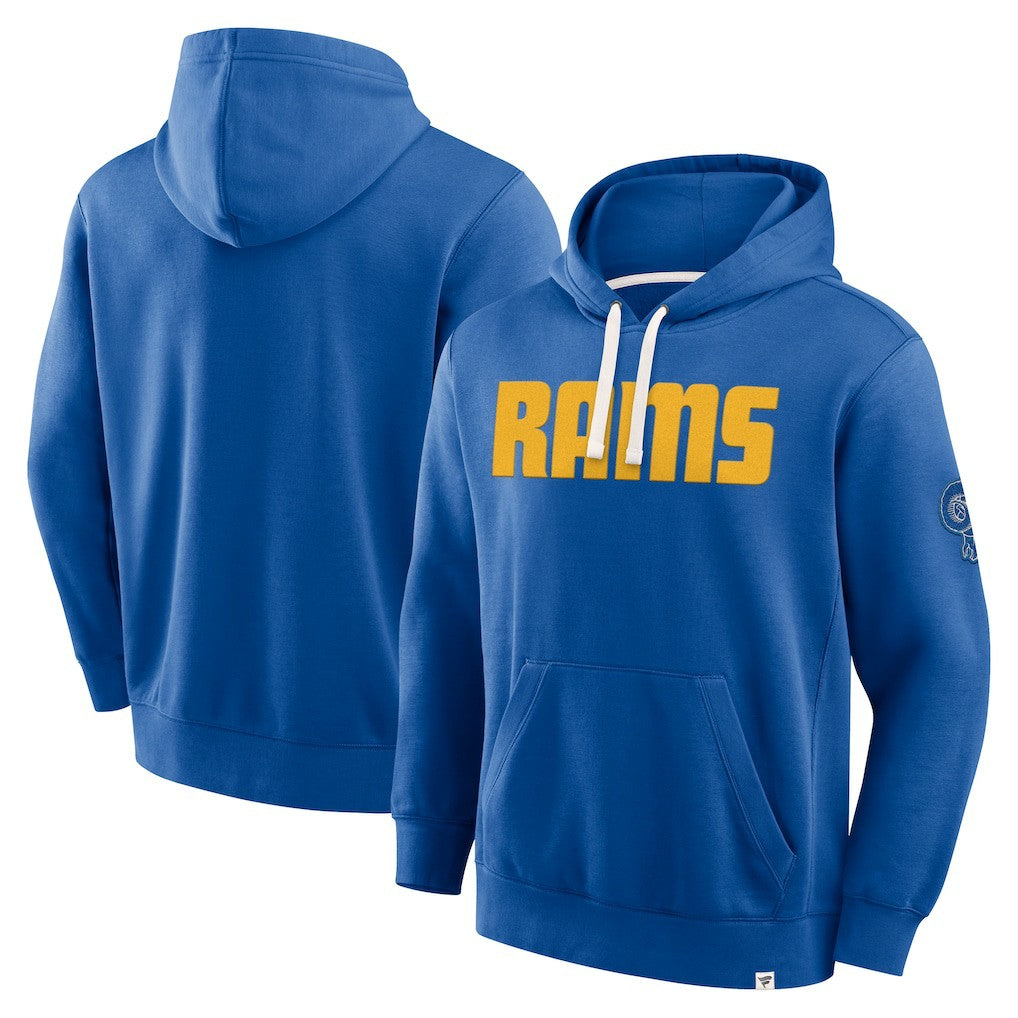 Los Angeles Rams New Horizons Heritage Pullover Hoodie Royal