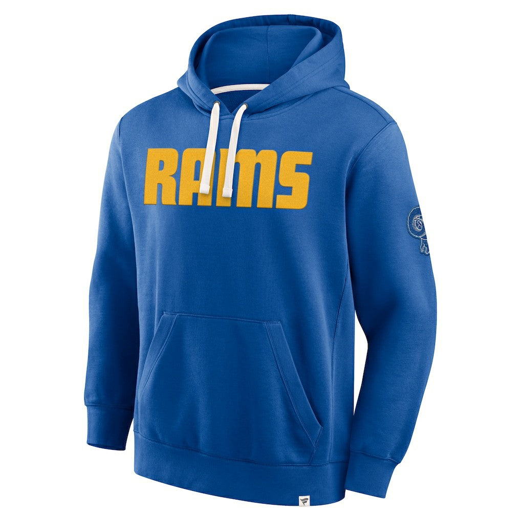 Los Angeles Rams New Horizons Heritage Pullover Hoodie Royal