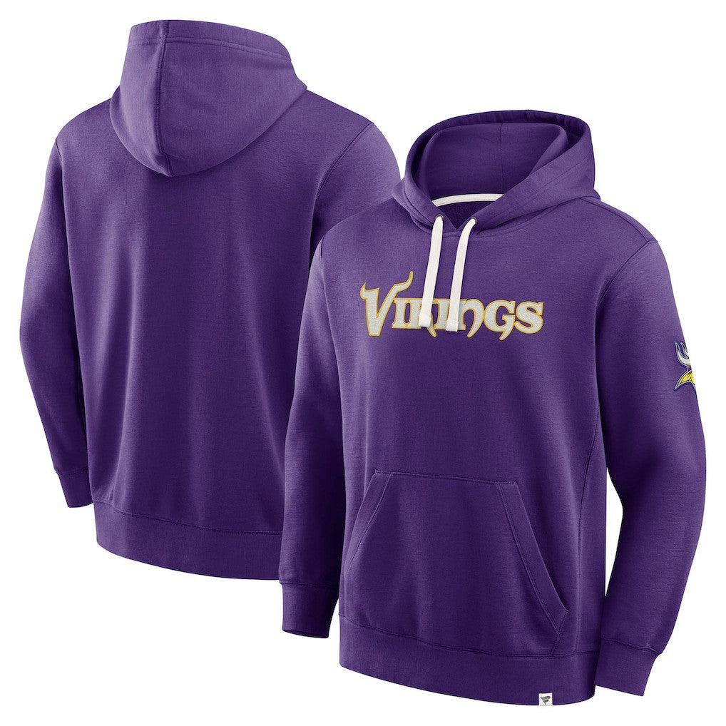 Minnesota Vikings New Horizons Heritage Pullover Hoodie Purple