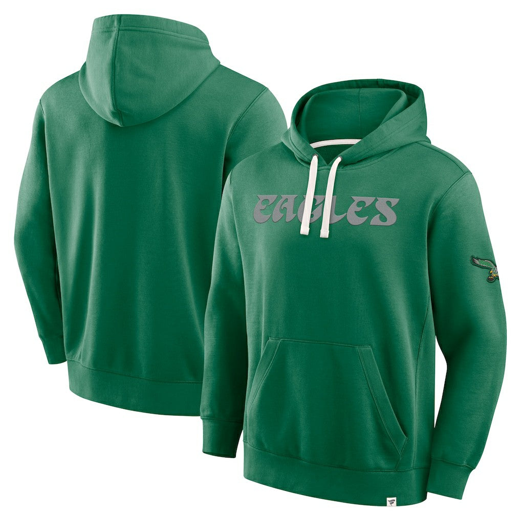 Philadelphia Eagles New Horizons Heritage Pullover Hoodie Kelly Green