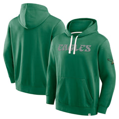 Philadelphia Eagles New Horizons Heritage Pullover Hoodie Kelly Green