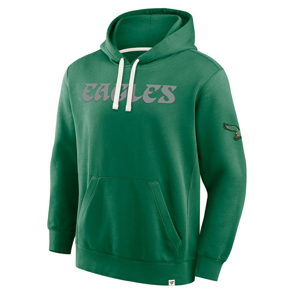 Philadelphia Eagles New Horizons Heritage Pullover Hoodie Kelly Green