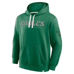 Philadelphia Eagles New Horizons Heritage Pullover Hoodie Kelly Green