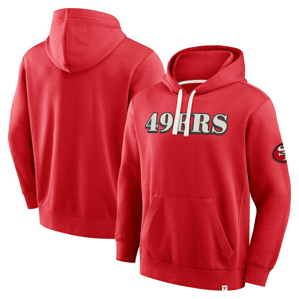 San Francisco 49ers New Horizons Heritage Pullover Hoodie Scarlet