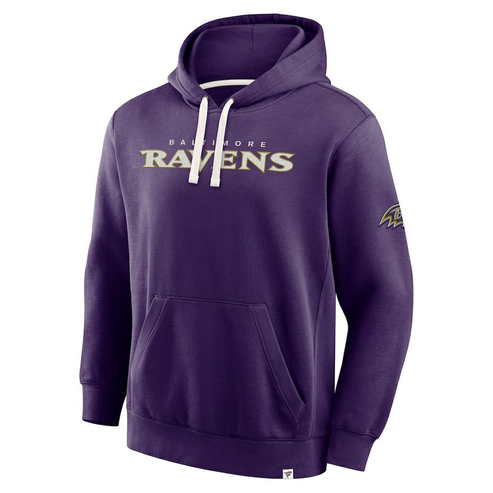 Baltimore Ravens New Horizons Heritage Pullover Hoodie Purple
