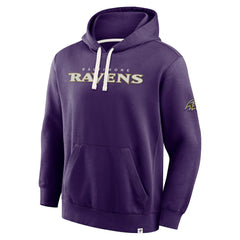 Baltimore Ravens New Horizons Heritage Pullover Hoodie Purple