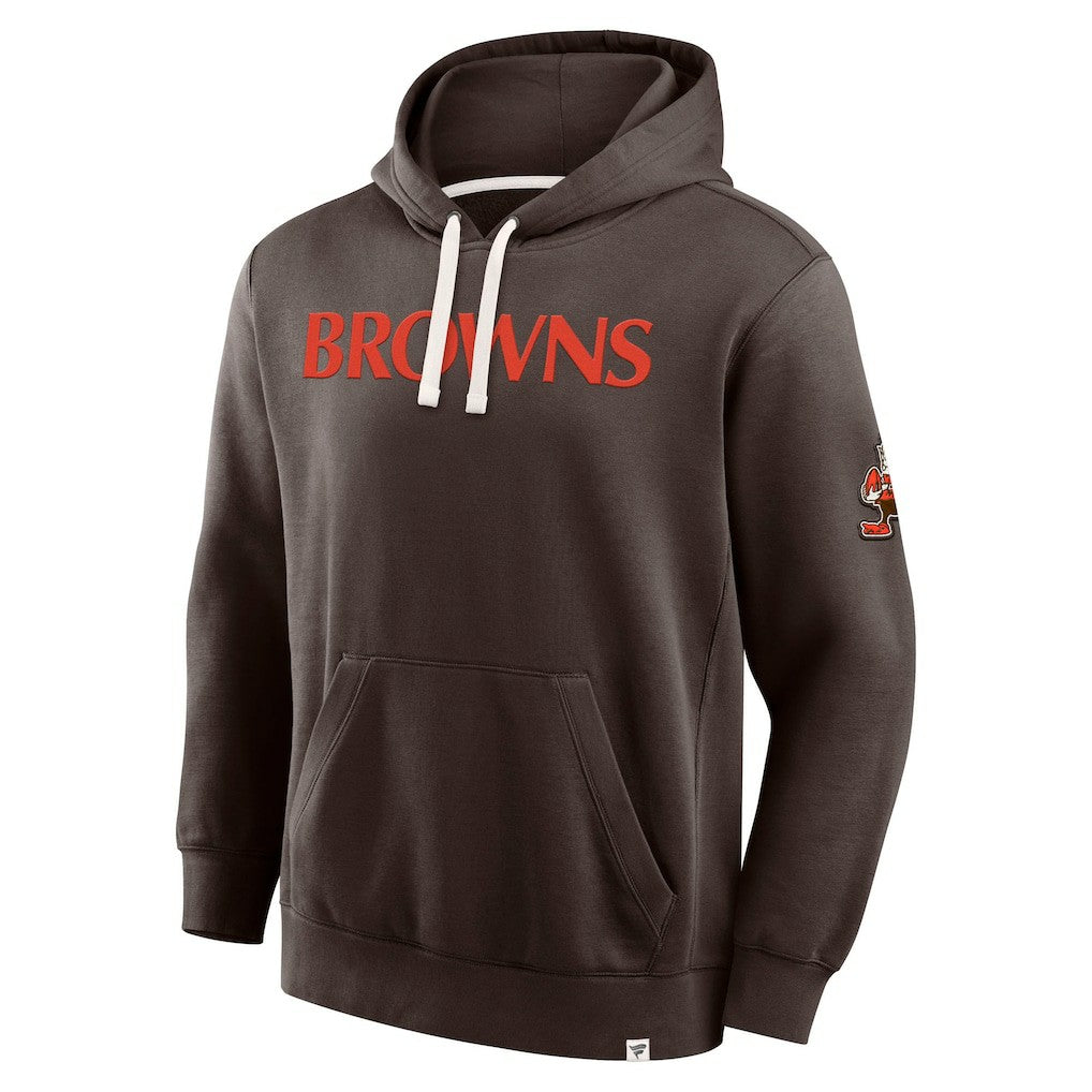 Cleveland Browns New Horizons Heritage Pullover Hoodie Brown